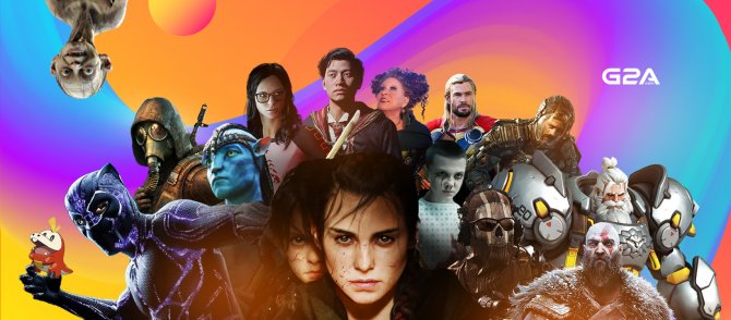 Ratings of reliable sellers and discount offers on the global G2A marketplace