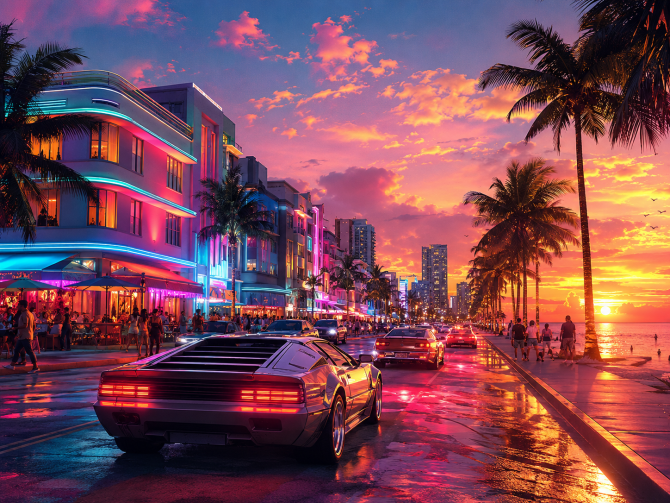 Gaming console, controllers and television prepared for the release of GTA VI
